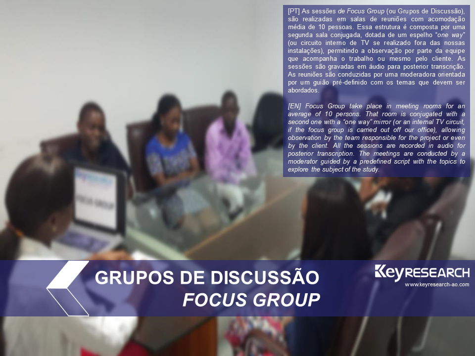 Keyresearch Angola - GRUPOS DE DISCUSSÃO