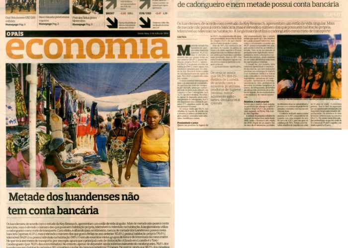 Keyresearch Angola - O País - Estudo ALC
