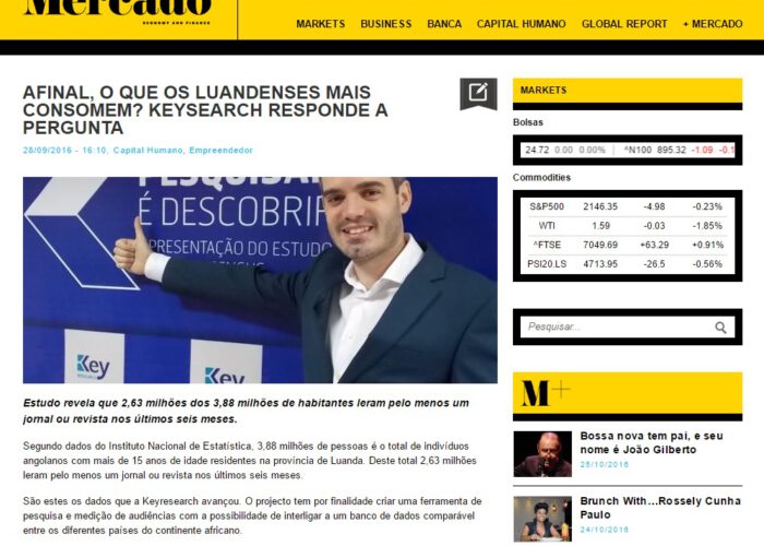 Keyresearch Angola - Mercado - Estudo Audiências (Paulo Santos)