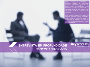 Keyresearch Angola - ENTREVISTA EM PROFUNDIDADE