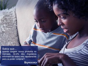Keyresearch Angola - Sabia que... quando surgem novos produtos no mercado