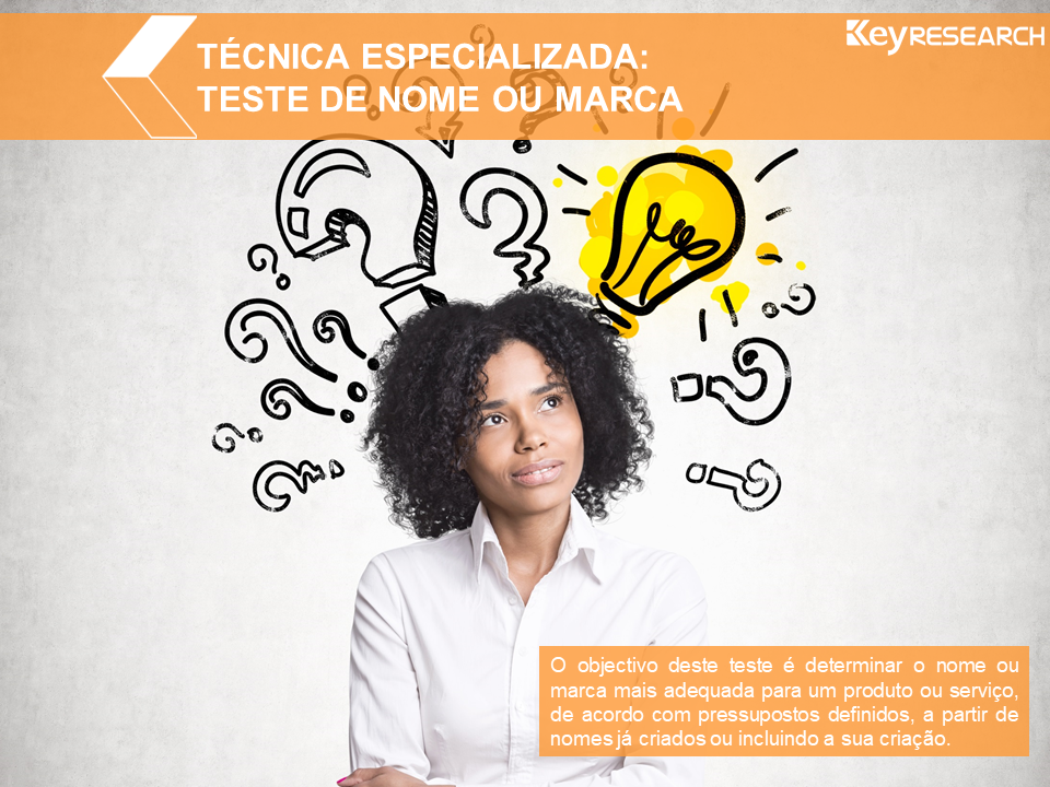 Técnica especializada: TESTE DE NOME OU MARCA